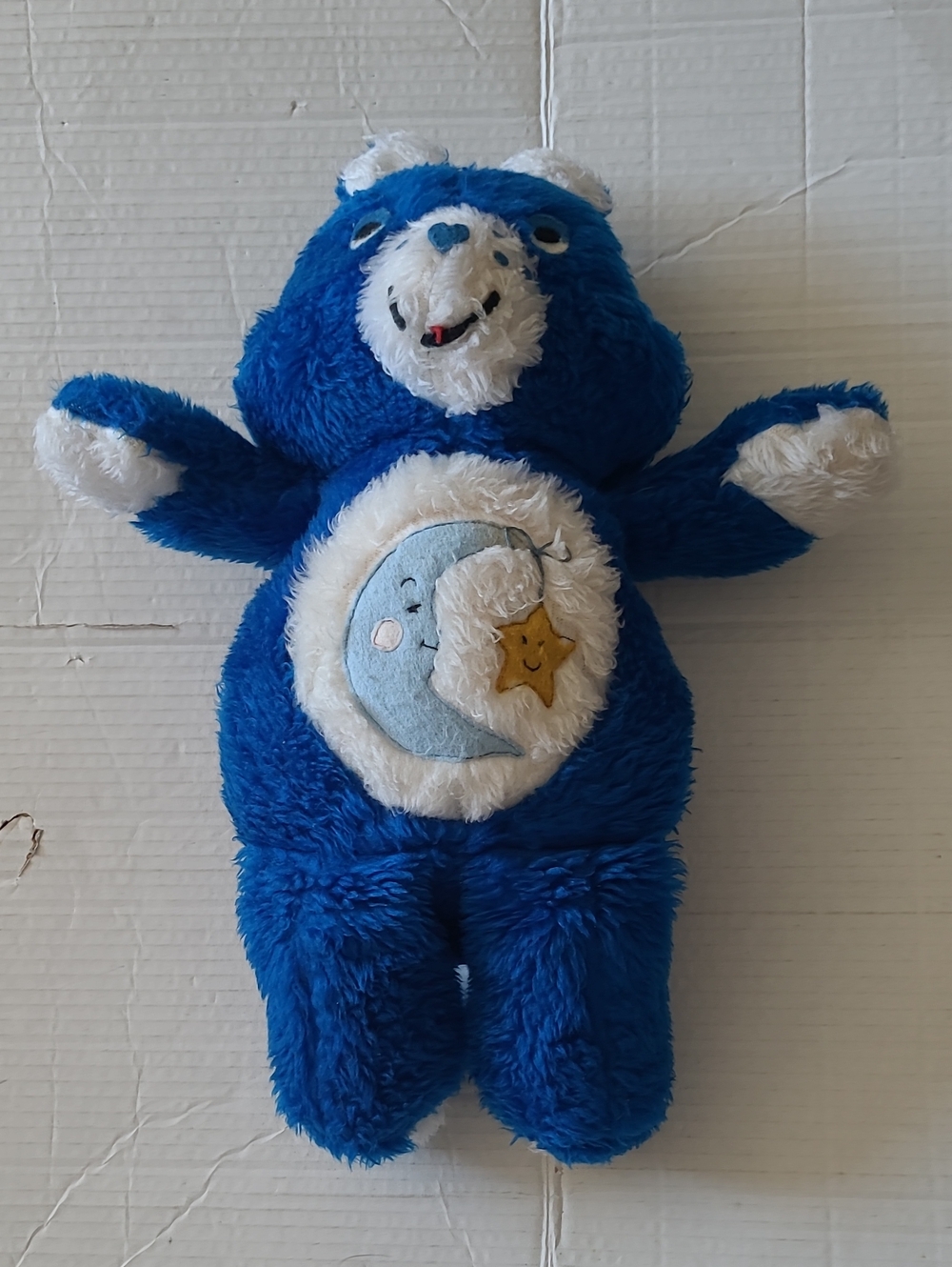 Vintage-Style Care Bears Bedtime Bear 18" Plush (RARE 1980s)